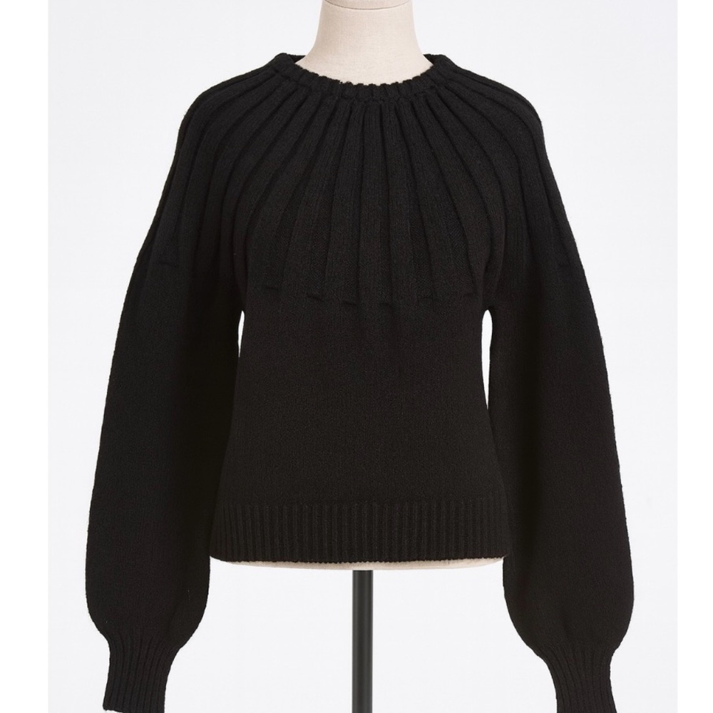 Elegant Black Women's Sweater